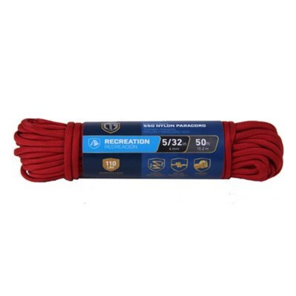 Richelieu America Ltd. 5/32X50 Red Paracord 642631